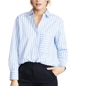 AYR The Deep End Striped Shirt Blue XL
